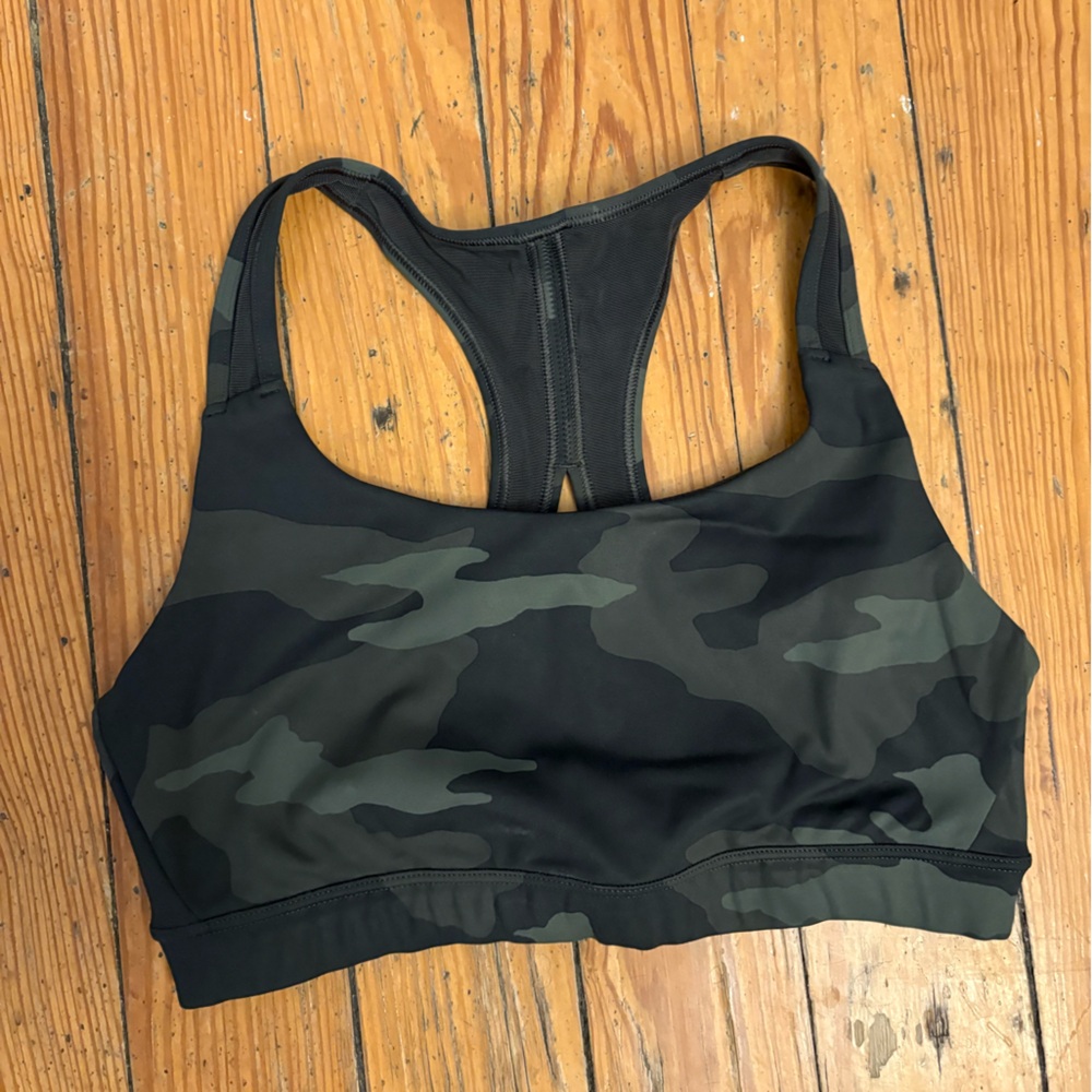 Camo Print Athleta Sports Bra